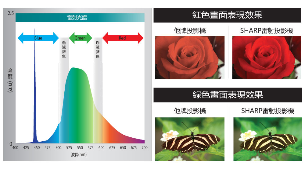 色彩過濾功能